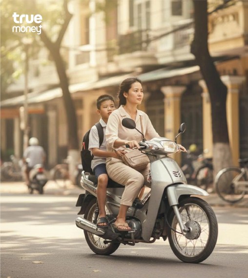 TrueMoney+ Giải pháp vay nhanh bằng đăng ký xe máy